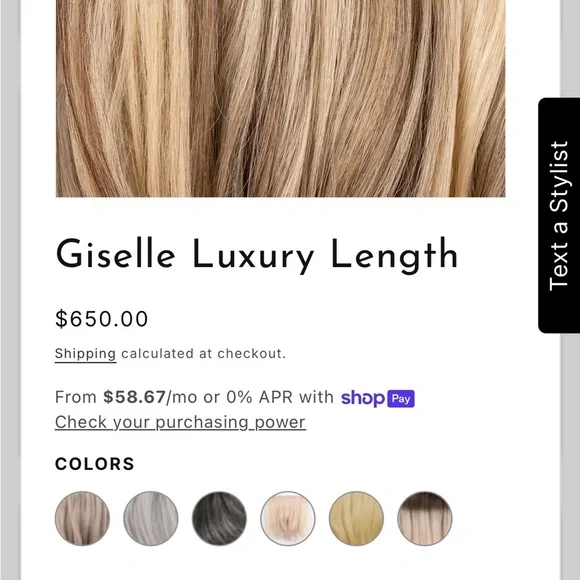 Lauren Ashtyn HALO HAIR EXTENSION - Picture 4 of 4